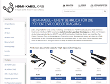 Tablet Screenshot of hdmi-kabel.org